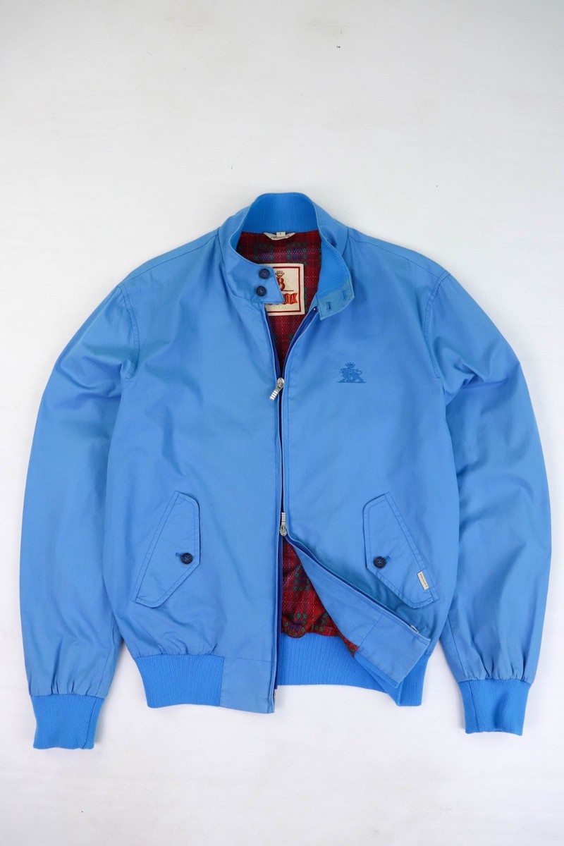 Baracuta G9 Sunfaded Light Blue Jacket Size L | eBay