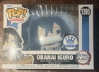 Funko Pop! Demon Slayer: Obanai Iguro #1395 Rare Funko Shop Exc. W/Protector