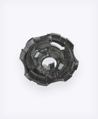 Takara Tomy Beyblade X CX-00 Wizard Arc R4-55LO Metal Coat Black