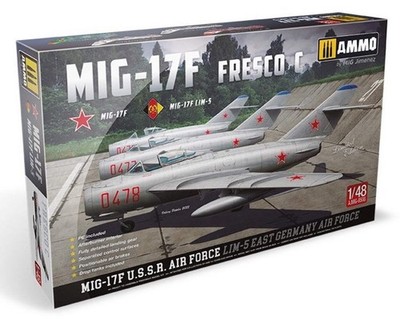 AMMO MIG8508 1:48 Mikoyan MIG-17F Fresco C (MiG-17F U.S.S.R. Air Force, LIM-5 Ea