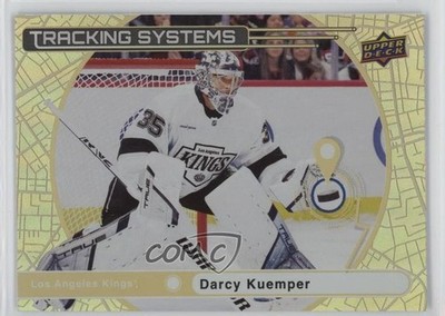 2025-26 Upper Deck Series 1 Tracking Systems Gold 19/25 Darcy Kuemper #TS-21 f6d