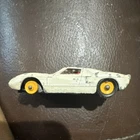 Matchbox Series No. 41 Ford GT Lesney Diecast White Yellow Blue Car Vintage