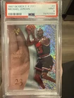 Michael Jordan 1997-98 Skybox E-X2001 #9 PSA 9 Mint Chicago Bulls NBA HOF Card