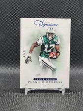 40@ 2012 Panini Prime Signatures - Plaxico Burress #81 Prime Proof Blue /49