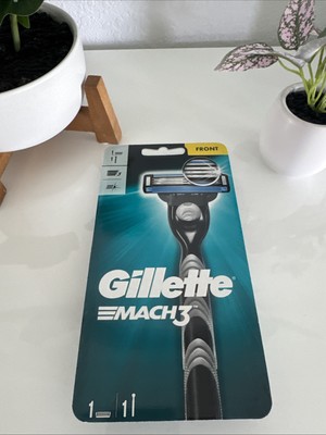 Gillette Mach 3 Cartridge Razor - Blue