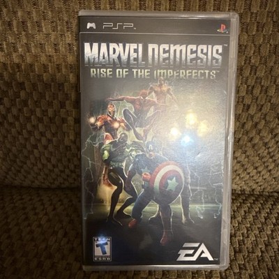 Marvel Nemesis Rise Of The Imperfects PSP Game And Instruction Manual | Untested