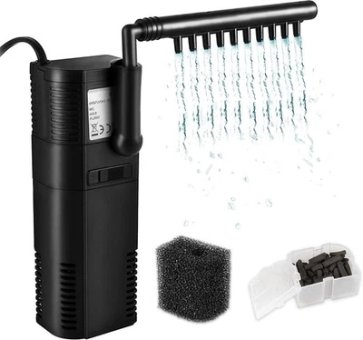 Aquariumpumpe Aquarium Innenfilter Filterpumpe 2watt 300 L/h 213427