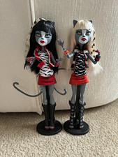 Monster High Purrsephone & Meowlody Dolls