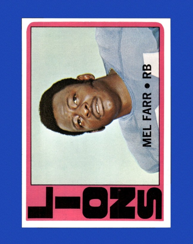 1972 Topps Set-Break #288 Mel Farr NR-MINT *GMCARDS*