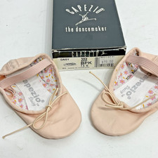 Capezio Daisy Ballet Leather Dance Shoes Little Girls Size 7.5N New Old Stock