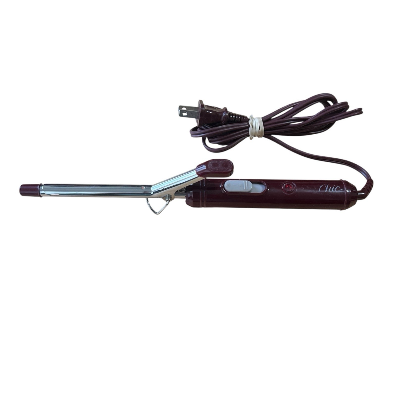 1/2 Inch Burgundy Handle Clean