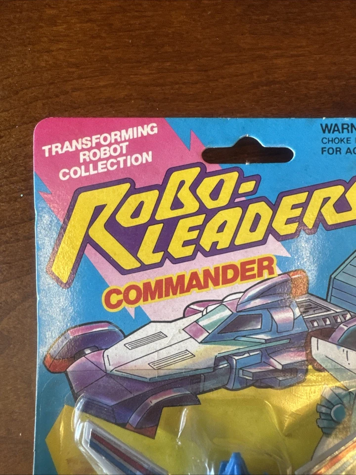 1992 Robo Leaders Commander figure DSI Buddy L MOC robot transformers Robo Tron - Image 3 of 4