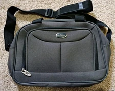 US Traveler Carry On Tote Luggage Travel Bag Black 