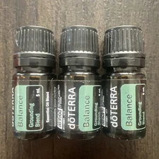 3x doTERRA Balance Grounding 5mL = 15mL Essential Oil Exp 2029 - New (Lot of 3)