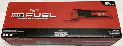 Milwaukee 2526-20 M12 FUEL Variable Speed Cordless Oscillating Multi-Tool