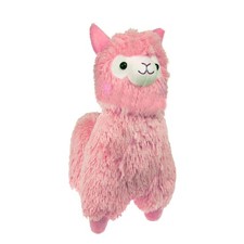 Soft Pink Alpaca Llama Lamb Toy 7" Stuffed Animal Plush Doll Gift
