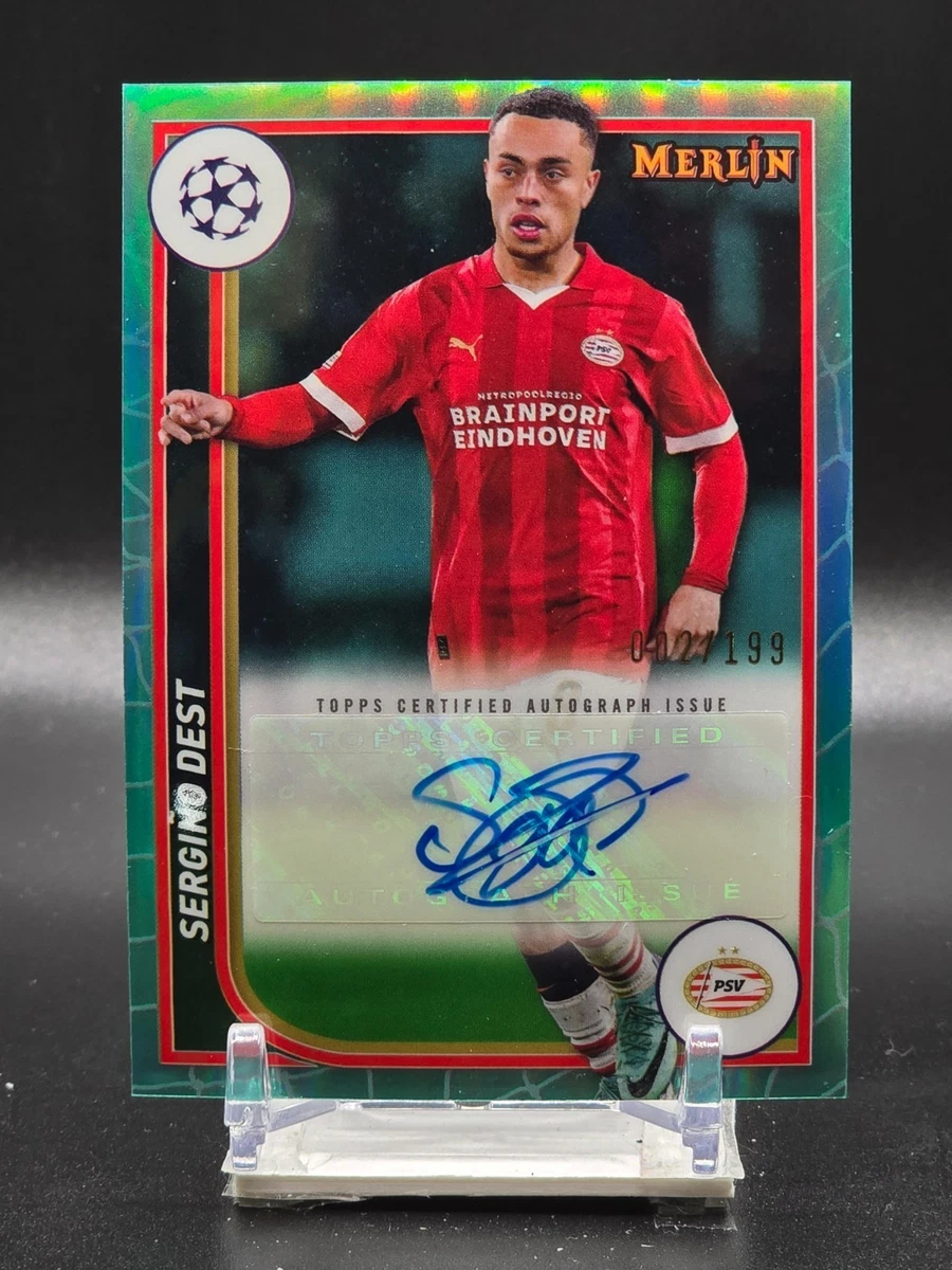 Topps Soccer PSV Eindhoven Sports Trading Cards & Accessories for