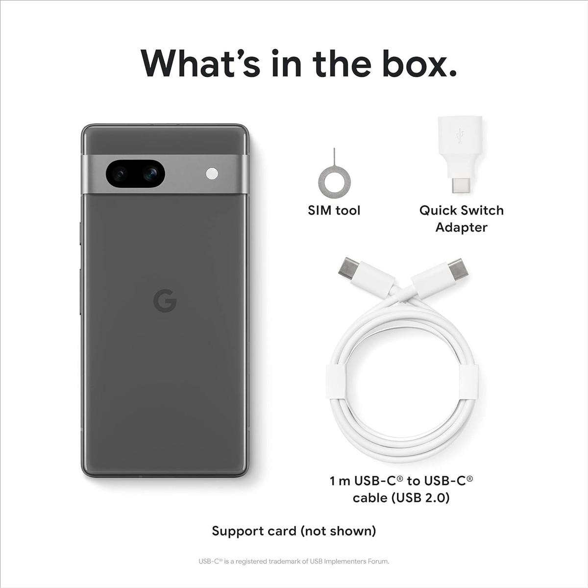 Google GWKK3 Pixel 7a - Android Cell Phone - Smartphone with