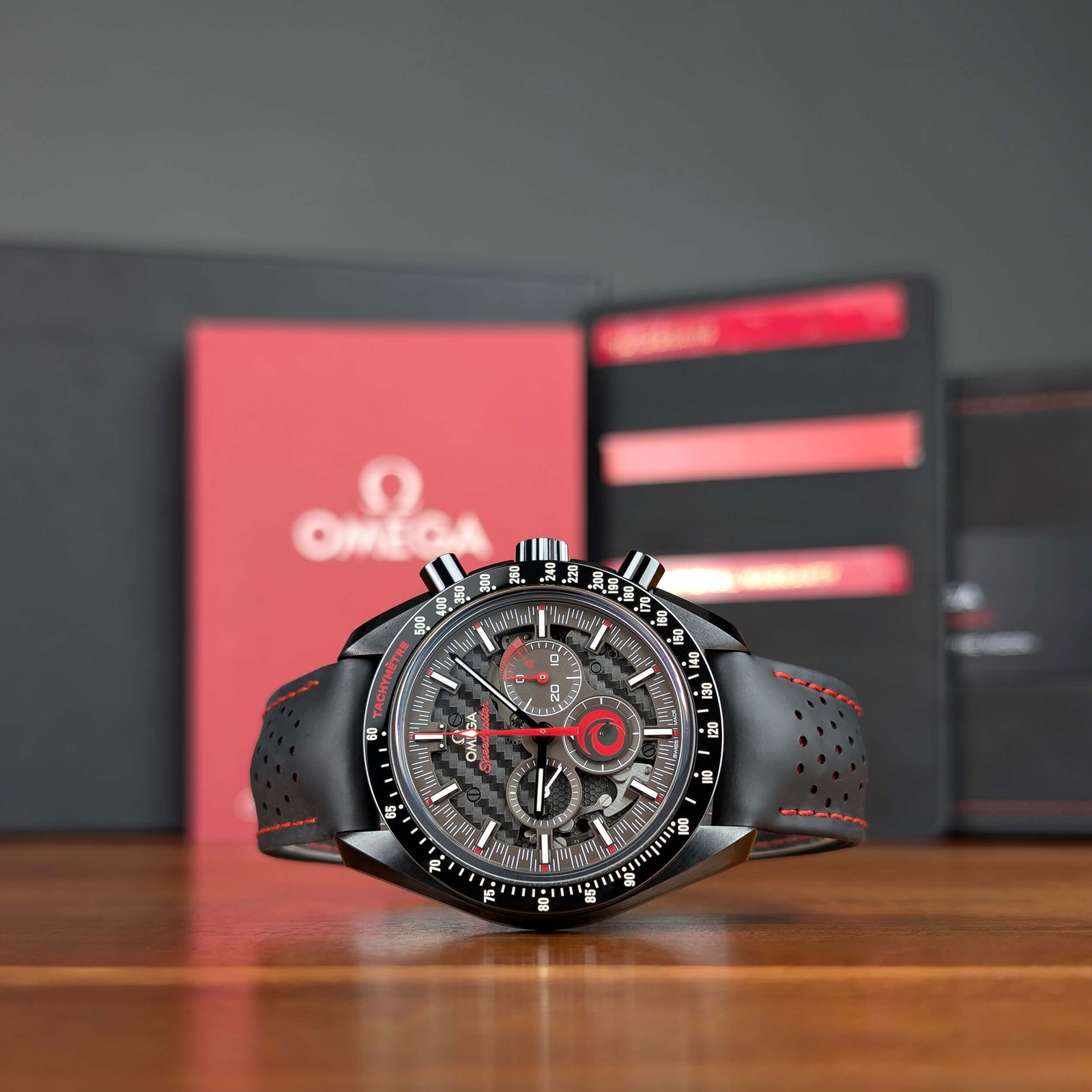 Team Alinghi Omega Speedmaster Dark Side