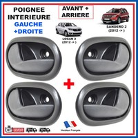 4 Griff TüR Innen Vorne Hinten Links Recht FüR Dacia Logan Sandero