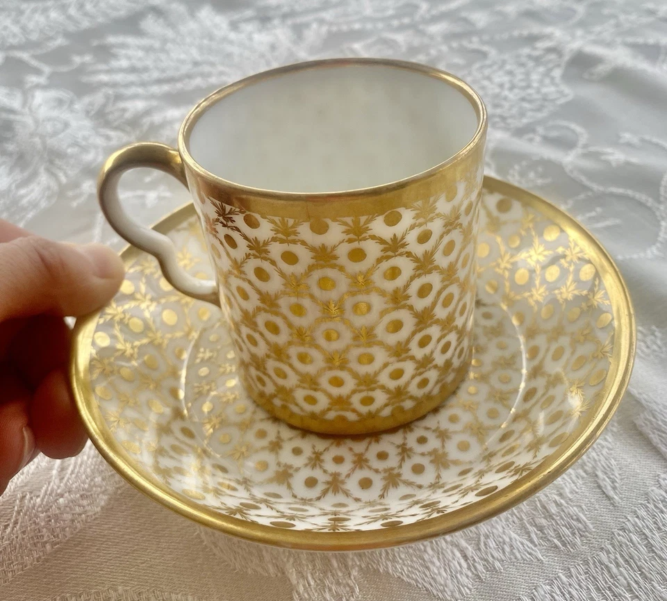 Manufacture de la Reine Porcelaine De Paris Litron tasse 1778-1780 - Photo 3/4