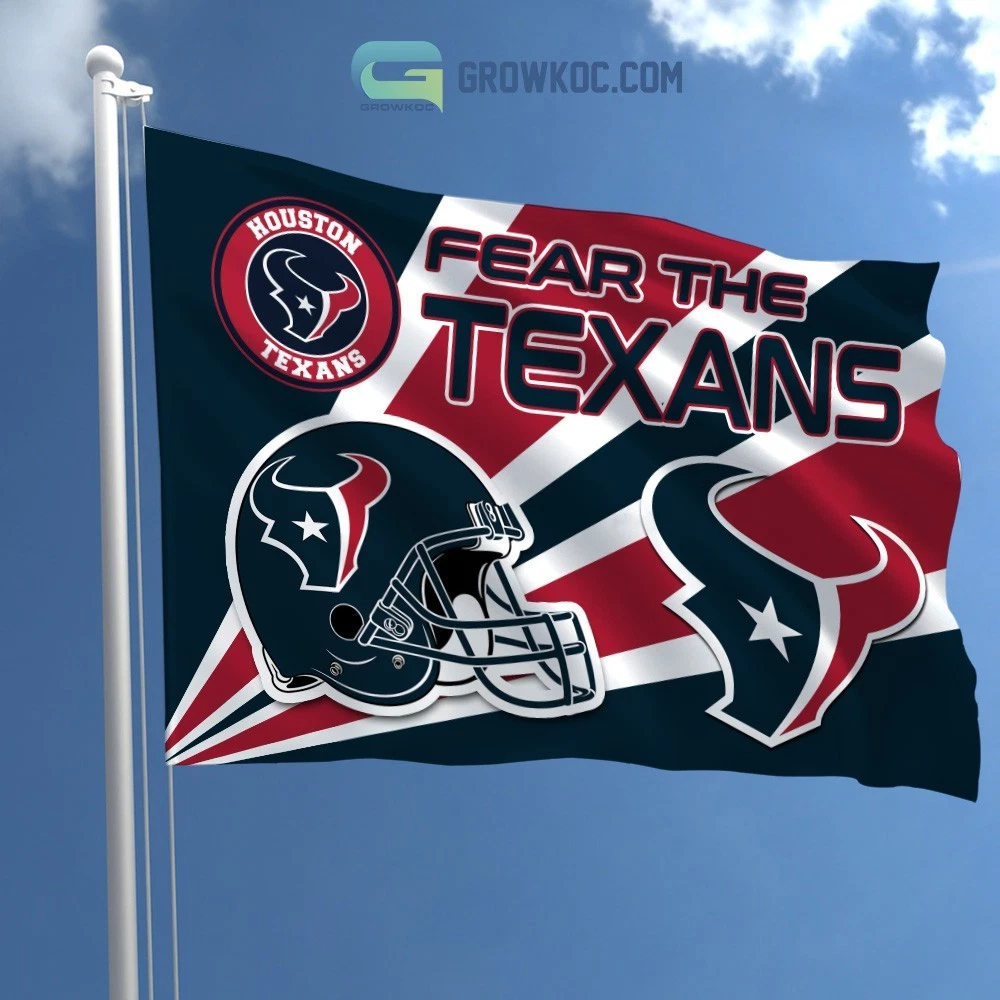Houston Team Texans House Flag