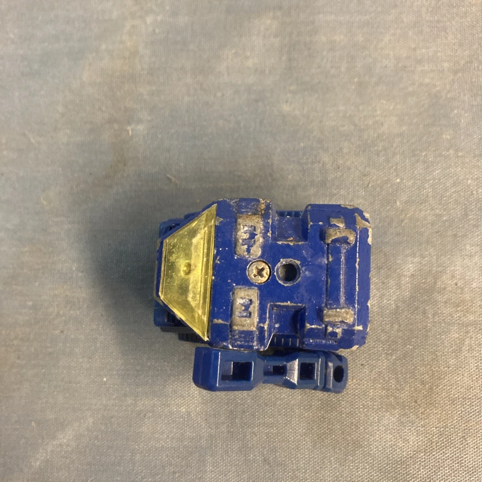 Bandai POPY 1982 Tonka Gobots MR-02 tanque azul robot transformador años 80 brazo faltante Foto 2 de 4