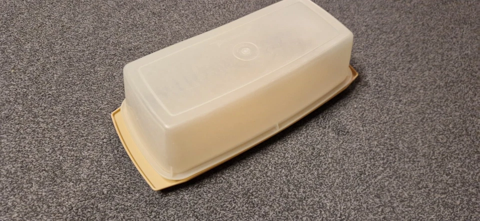 Tupperware Tafelfreund Behälter Kuchen Wurst Käse VINTAGE Tupper Kuchenbehälter - Bild 2 von 4