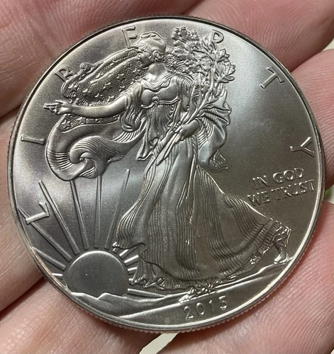 2015 American Silver Eagle 1 oz .999 Silver U.S. Mint Business Strike