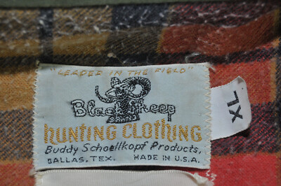 【60~70's】 Black Sheep Hunting Jacket Black Sheep
