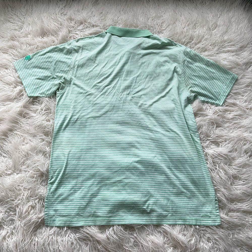 Peter Millar Mint Leaf Striped Performance Polo - image 3