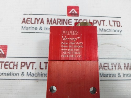 Piab X1040 VT-1AS Vacuum Check Valve - Picture 10 of 10