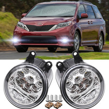 Pair Of Fog Lights Lamps Left Right Side For 2011-2017 Toyota Sienna 812200d041 Pair Of Fog Lights Lamps Left Right Side For 2011-2017 Toyota Sienna 812200d041