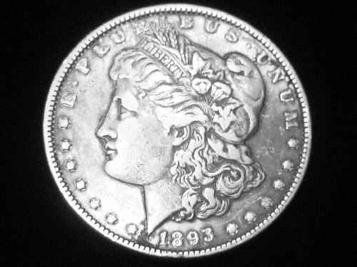 1893 Morgan Dollar --- Extra Fine +++ Details but has Environmental Damage
