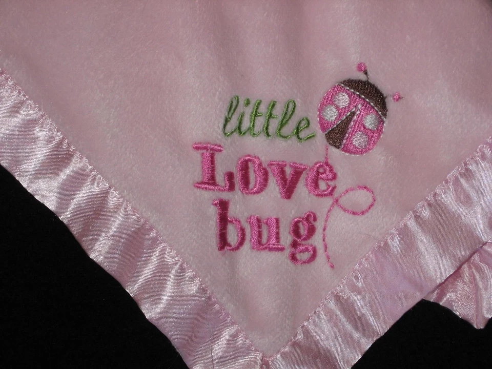 Circo Flower Little Love Bug Security Blanket Baby Lovey Ladybug Pink Target - Image 2 of 4