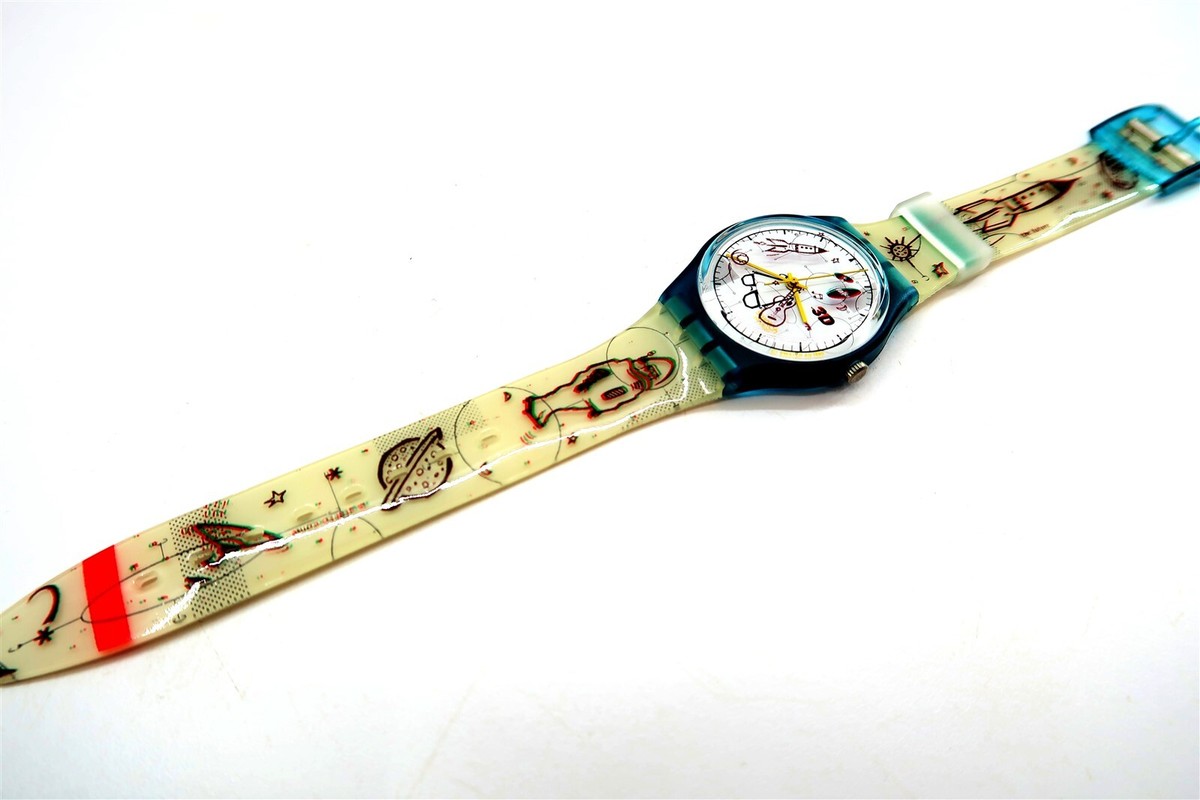 NEW Swatch Watch 3D EXPERIENCE GL108 Pack 1996 Boxed Set