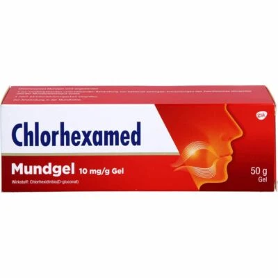 GLAXOSMITHKLINE CONSUMER HEALTHCARE CHLORHEXAMED Mundgel 10 mg/g Gel 50 g PZN16013298