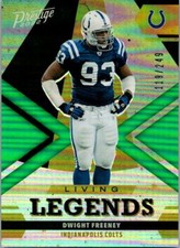 2022 PRESTIGE XTRA POINTS GREEN LIVING LEGENDS #LL-24 DWIGHT FREENEY 119/249