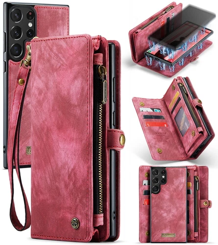 Für Samsung A15 A16 A56 A55 A35 Wallet Case Flip Ständer Leder Hülle Kartenfach - Bild 19 von 25