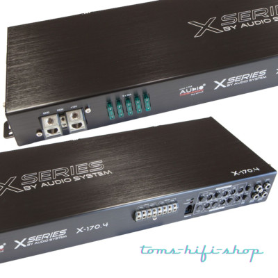 Audio System X--ion X-170.4 4-Kanal Verstärker Auto PKW Endstufe 1960 Watt