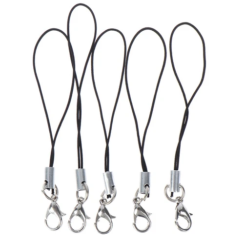 10Pcs Lanyard keychain for USB flash drive strap string bl-b