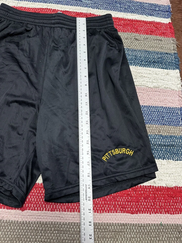 Vintage Eagle Pittsburgh Shorts Fits Boys XL Gym USA Steelers Pirates Penguins - Image 2 of 4