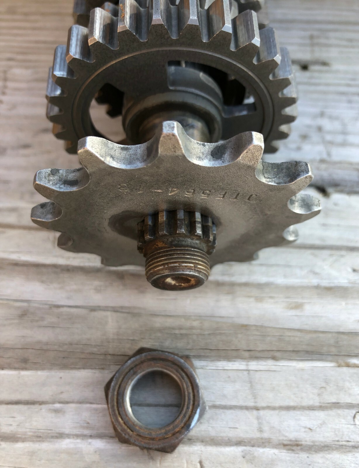 1989 Yamaha YZ125 Transmission Gears Shafts eBay