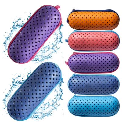 H Brillenetui EVA Hardcase für Schwimmbrille Sonnenbrille Lesebrille Unisex