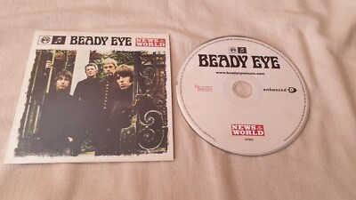 BEADY EYE 5 TRACK PLUS ENHANCED CONTENT LTD ED PROMO CD LIAM GALLAGHER OASIS