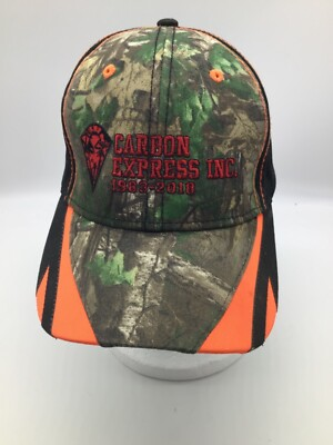 #ad #ad Carbon Express Inc 1983 2010 Adjustable Camo Orange Hunting Cap H4 $8.48