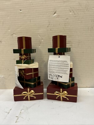 Goodwill Portacandele Pacchi Regalo 2 Pack Christmas Presents