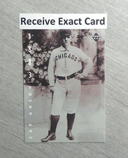 CAP ANSON 1994 Upper Deck Card #7 From Ken Burns BASEBALL Factory Set 
