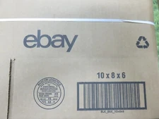 Ebay Branded 10 x 8 x 6 Shipping Box Boxes * Blue or Black Qty 25