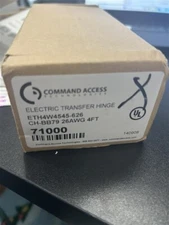 COMMAND ACCESS ELECTRIC TRANSFER HINGE 26AWG 4FT